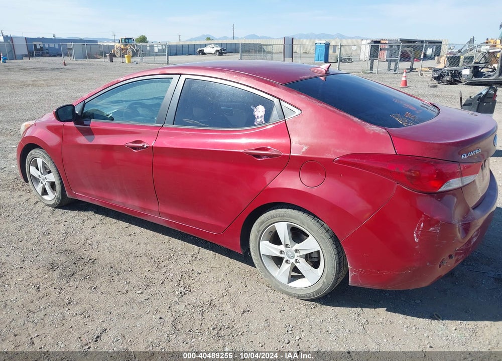 2013 HYUNDAI ELANTRA GLS VIN: KMHDH4AE2DU699007