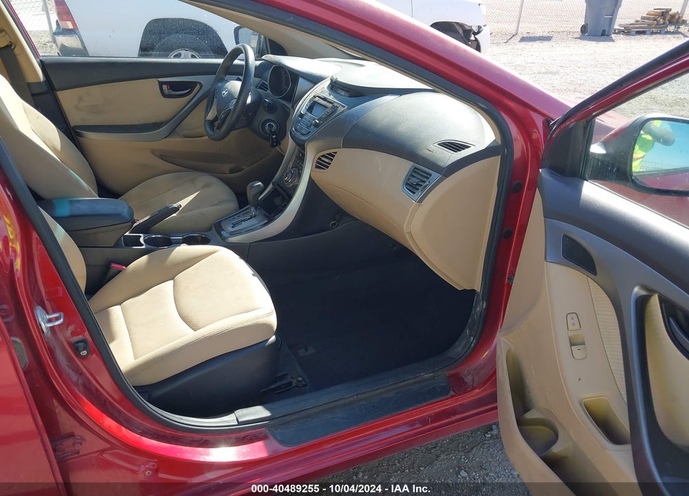2013 HYUNDAI ELANTRA GLS VIN: KMHDH4AE2DU699007