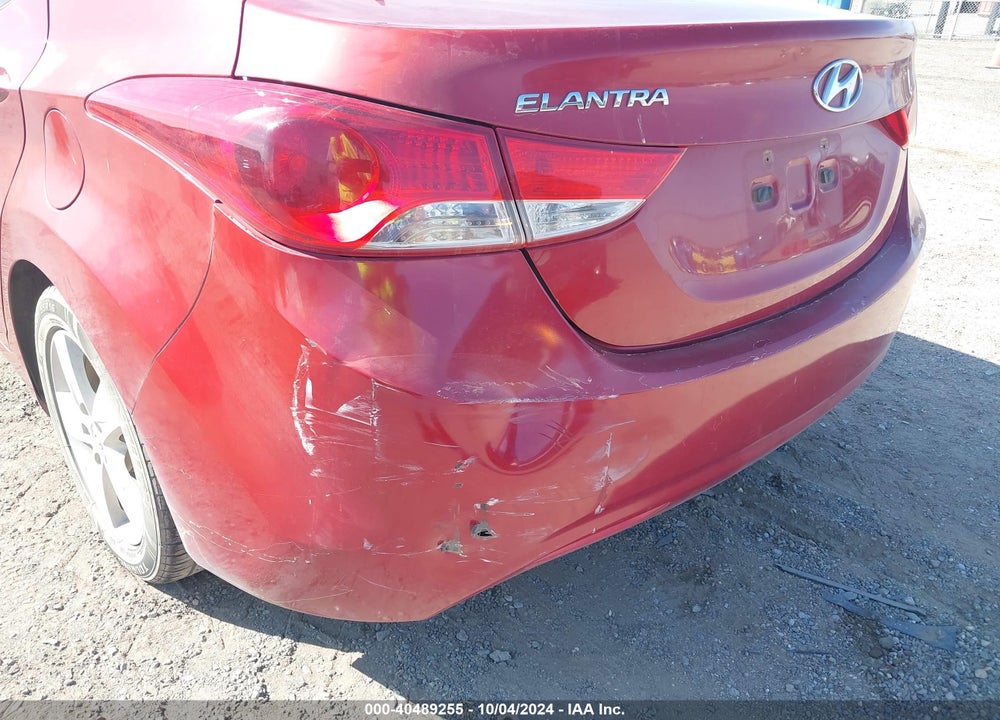 2013 HYUNDAI ELANTRA GLS VIN: KMHDH4AE2DU699007