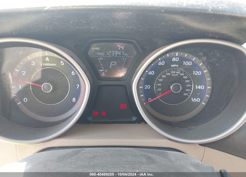 2013 HYUNDAI ELANTRA GLS VIN: KMHDH4AE2DU699007