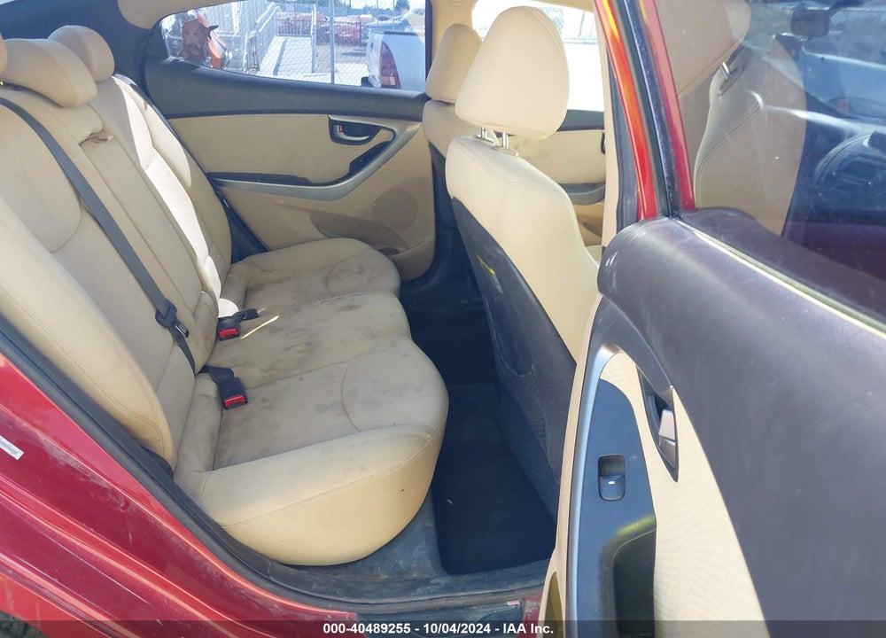 2013 HYUNDAI ELANTRA GLS VIN: KMHDH4AE2DU699007