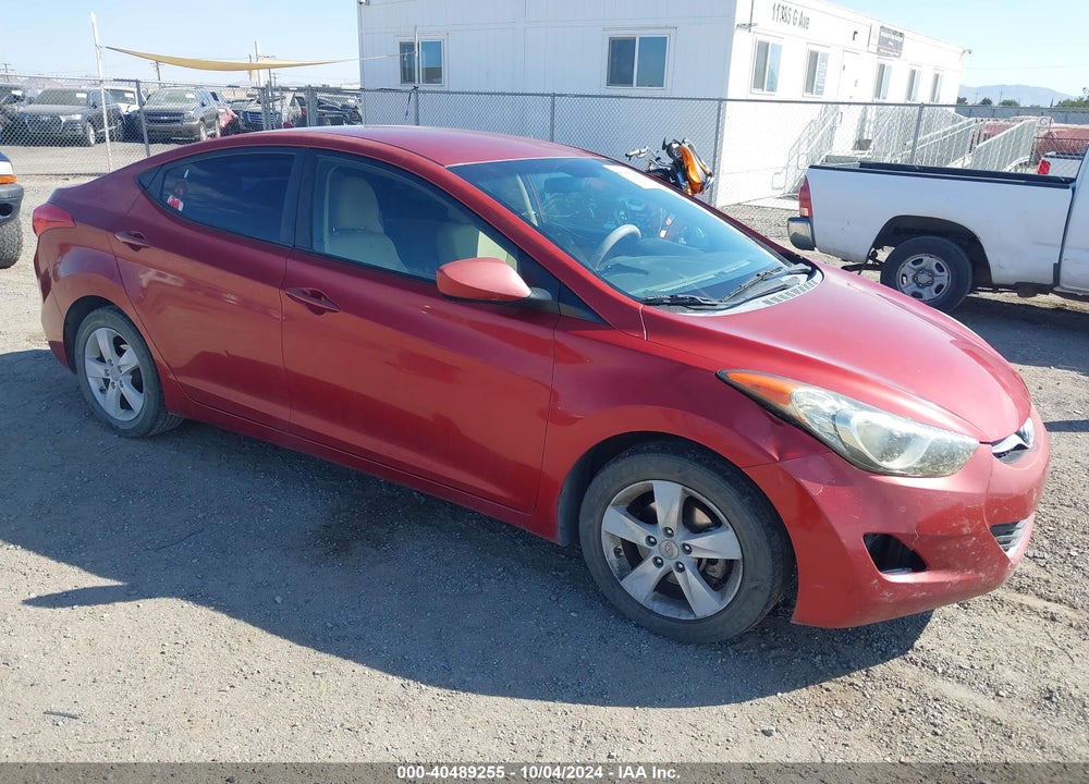 2013 HYUNDAI ELANTRA GLS VIN: KMHDH4AE2DU699007