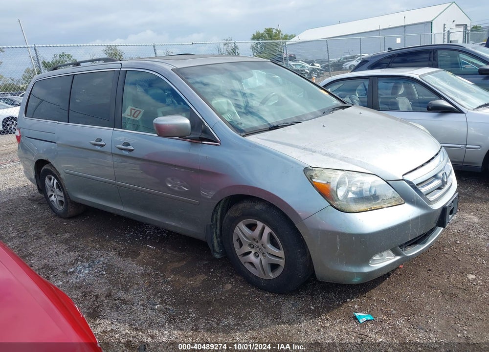 2006 HONDA ODYSSEY TOURING VIN: 5FNRL38816B110527