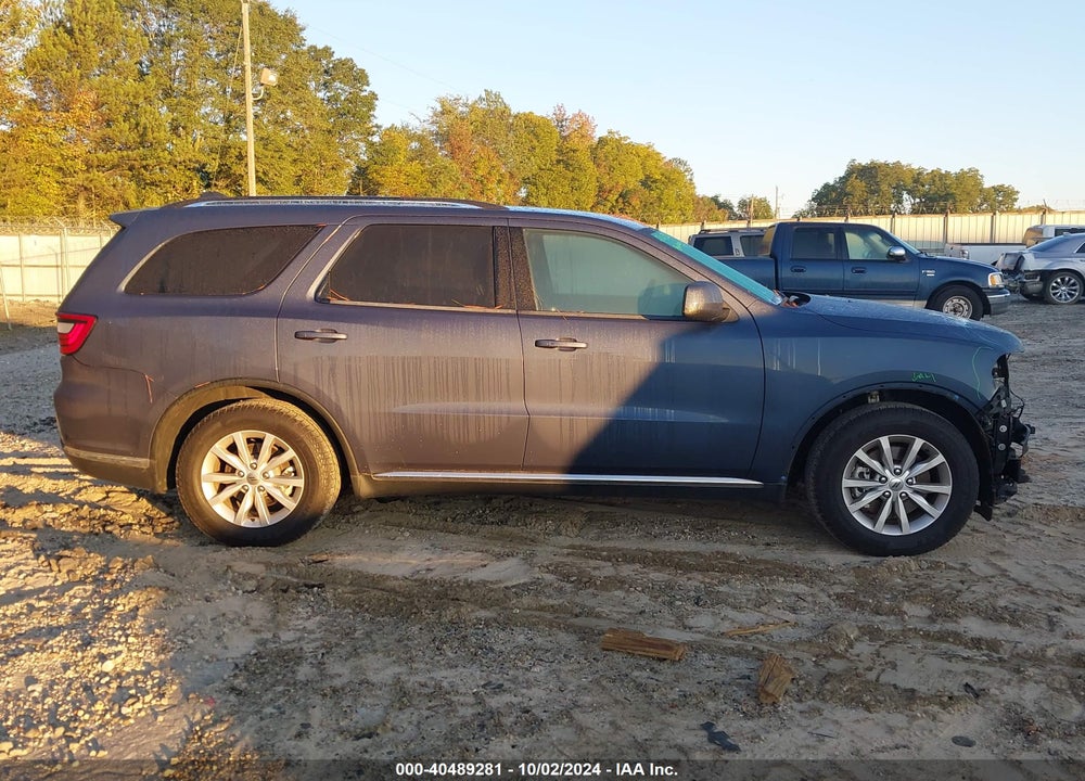 2021 DODGE DURANGO SXT PLUS RWD VIN: 1C4RDHAG7MC577697