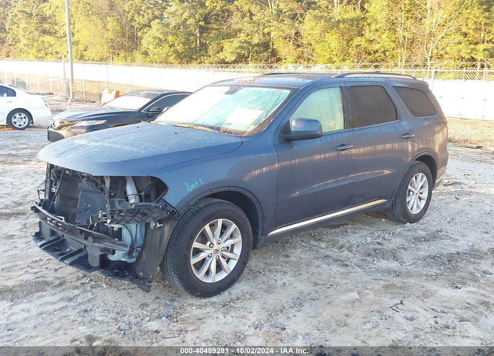2021 DODGE DURANGO SXT PLUS RWD VIN: 1C4RDHAG7MC577697