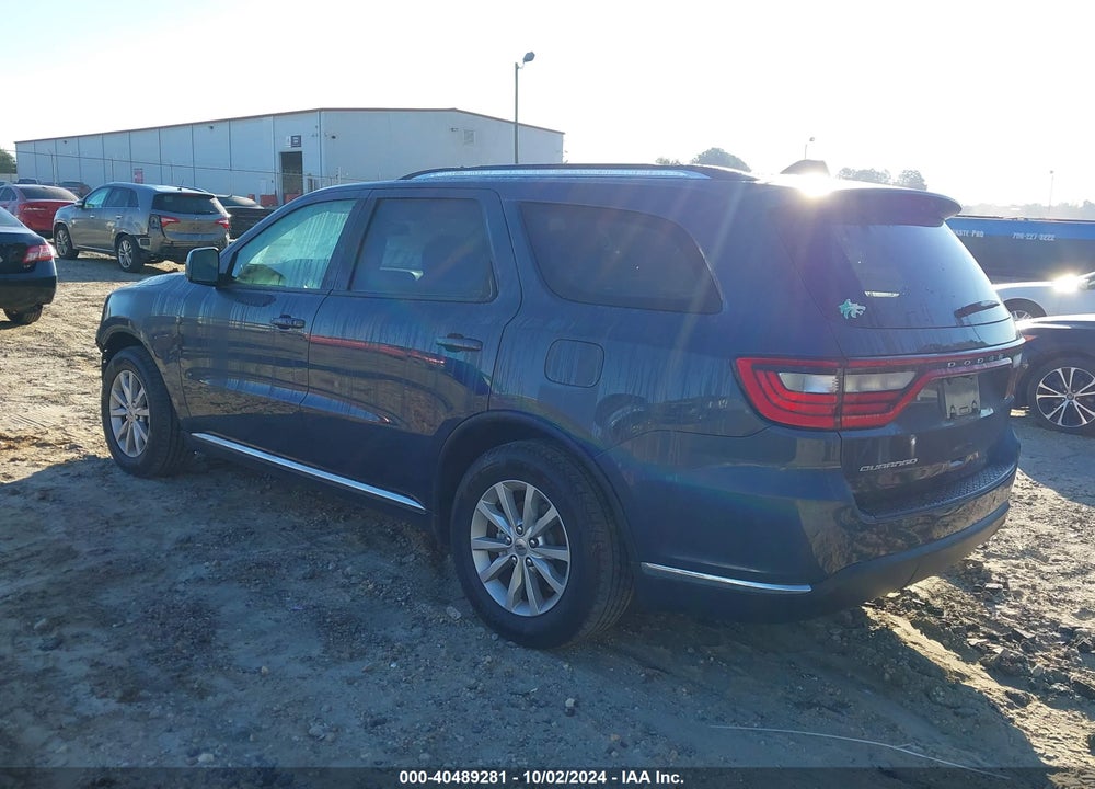2021 DODGE DURANGO SXT PLUS RWD VIN: 1C4RDHAG7MC577697