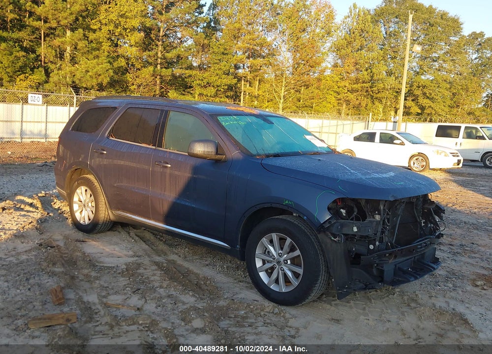 2021 DODGE DURANGO SXT PLUS RWD VIN: 1C4RDHAG7MC577697