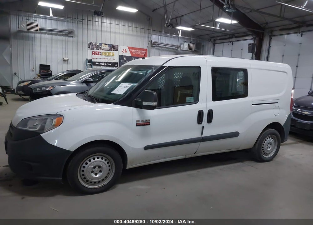 2018 RAM PROMASTER CITY TRADESMAN VIN: ZFBERFAB7J6K22258
