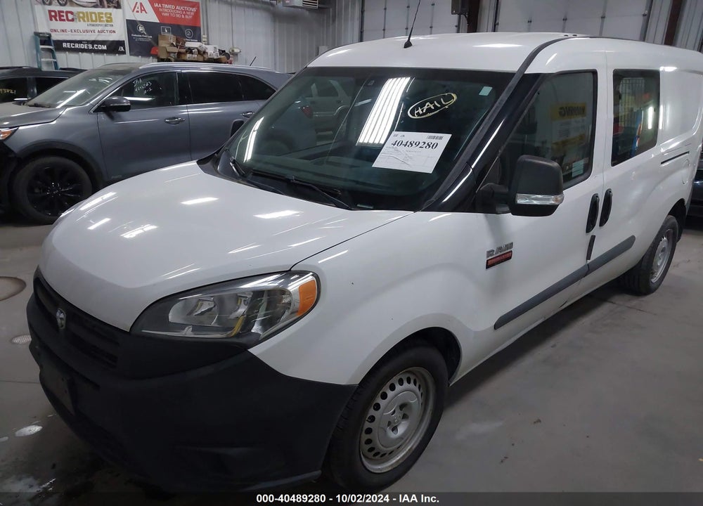 2018 RAM PROMASTER CITY TRADESMAN VIN: ZFBERFAB7J6K22258