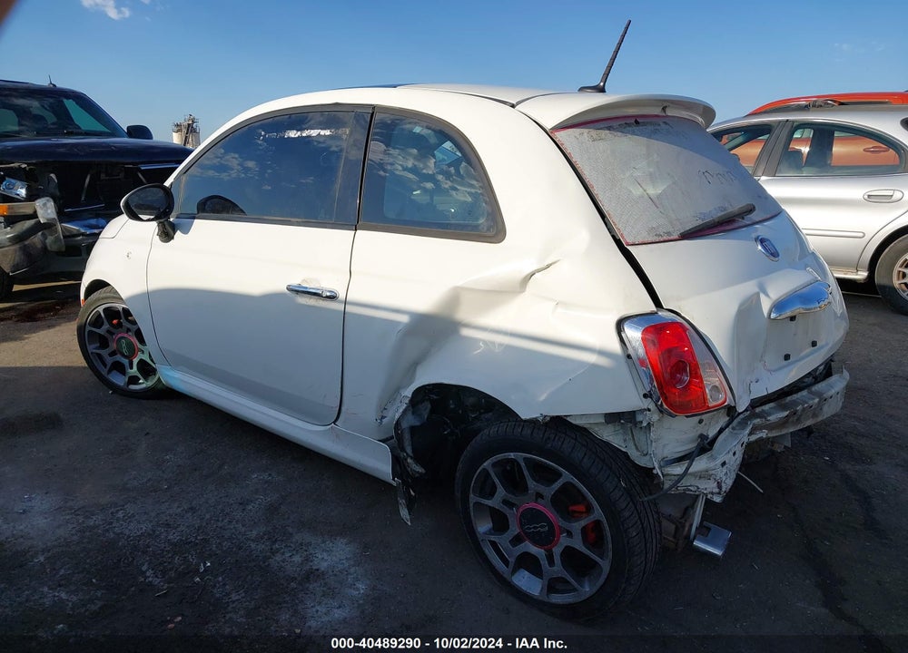 2015 FIAT 500 SPORT VIN: 3C3CFFBR0FT623614