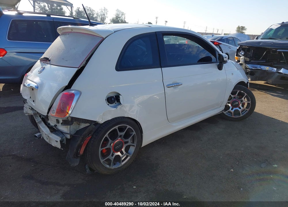 2015 FIAT 500 SPORT VIN: 3C3CFFBR0FT623614