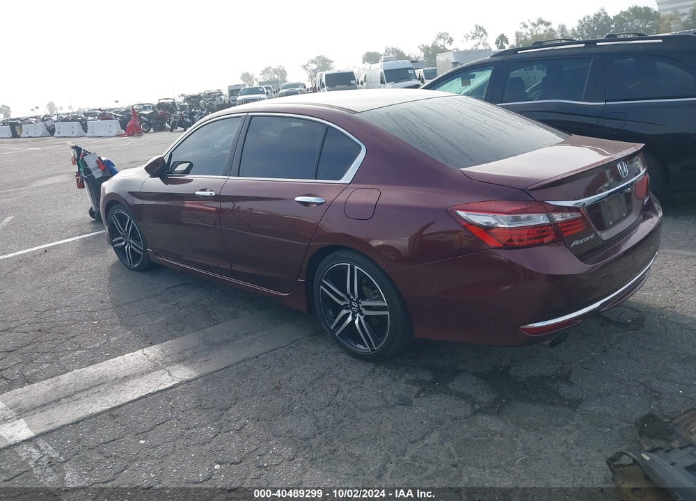 2016 HONDA ACCORD SPORT VIN: 1HGCR2F57GA101656