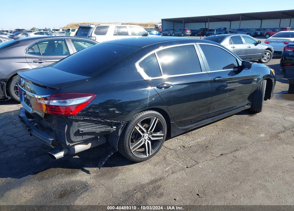 2016 HONDA ACCORD SPORT VIN: 1HGCR2F50GA023883