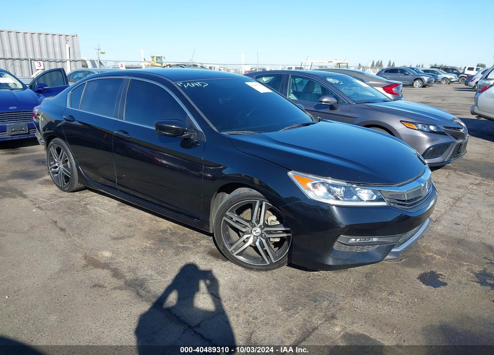 2016 HONDA ACCORD SPORT VIN: 1HGCR2F50GA023883