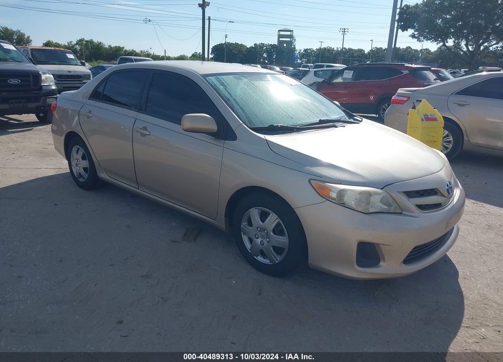 2011 TOYOTA COROLLA LE VIN: 2T1BU4EE6BC673568