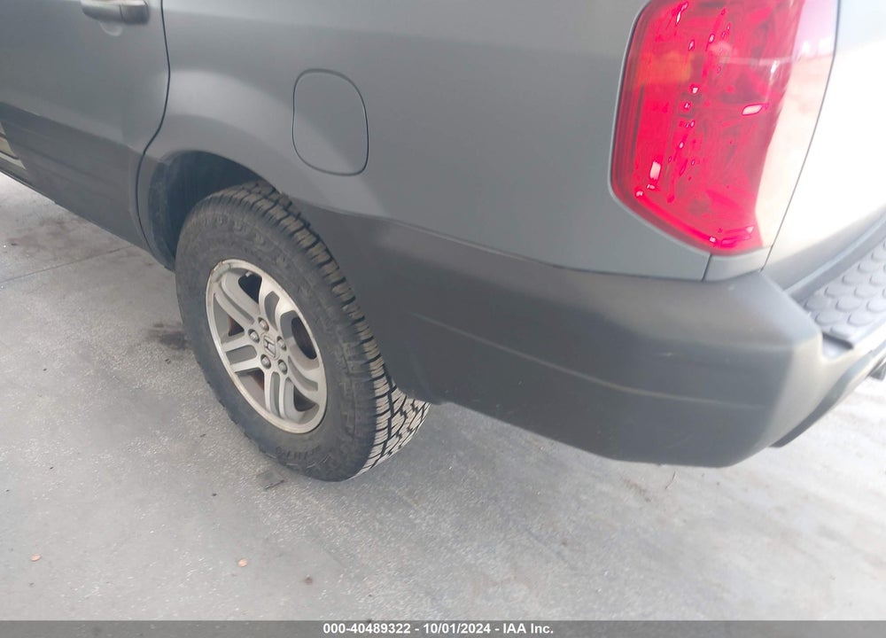 2005 HONDA PILOT EX-L VIN: 5FNYF186X5B066029