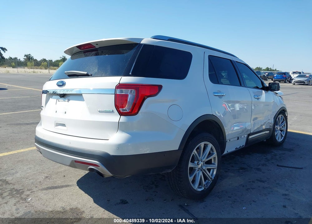 2017 FORD EXPLORER LIMITED VIN: 1FM5K7FH8HGD10224