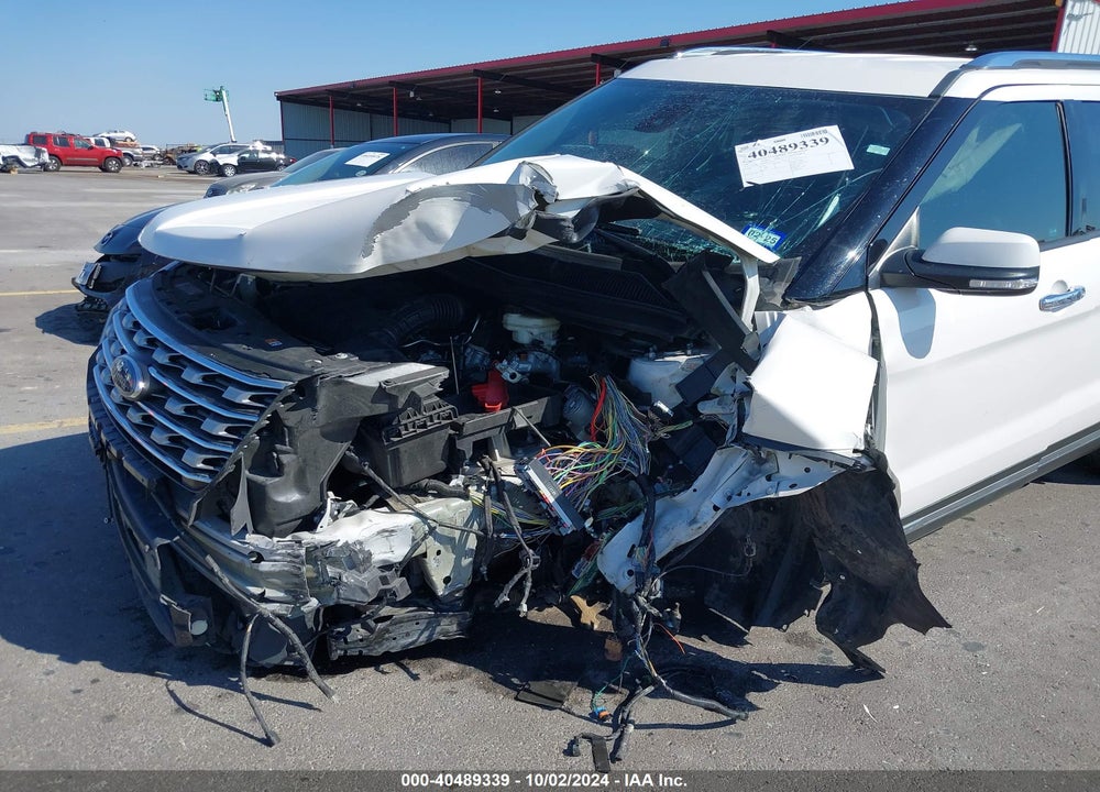 2017 FORD EXPLORER LIMITED VIN: 1FM5K7FH8HGD10224