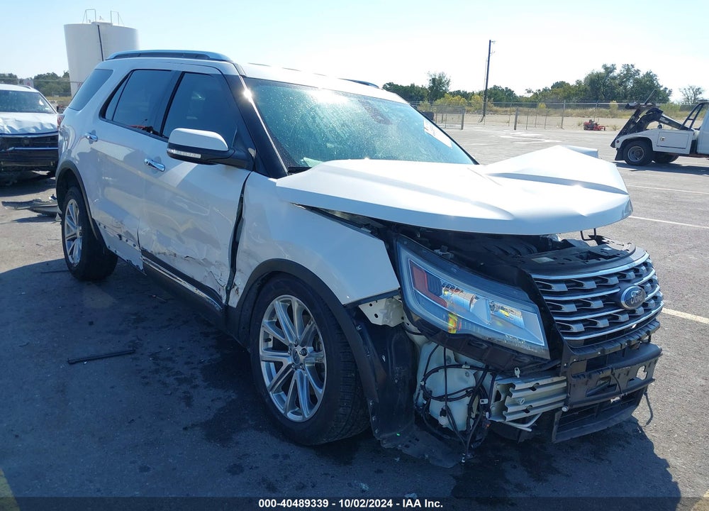 2017 FORD EXPLORER LIMITED VIN: 1FM5K7FH8HGD10224