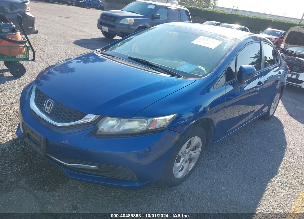 2015 HONDA CIVIC LX VIN: 2HGFB2F57FH564043