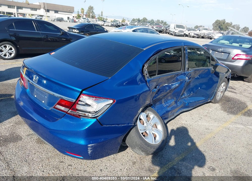 2015 HONDA CIVIC LX VIN: 2HGFB2F57FH564043