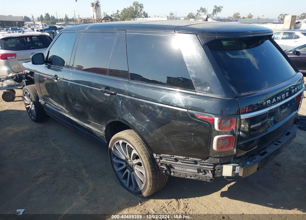 2018 LAND ROVER RANGE ROVER 5.0L V8 SUPERCHARGED VIN: SALGS5RE3JA381688