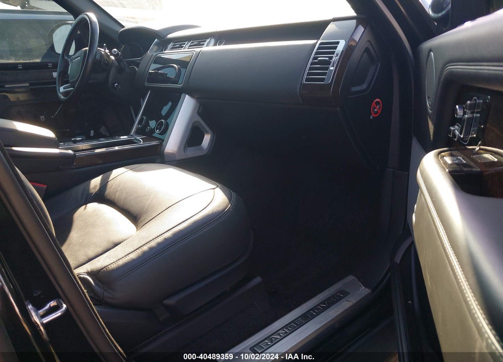 2018 LAND ROVER RANGE ROVER 5.0L V8 SUPERCHARGED VIN: SALGS5RE3JA381688