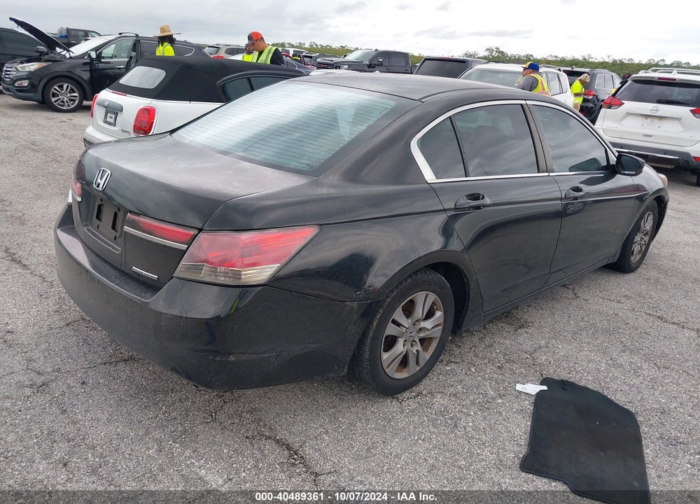 2011 HONDA ACCORD 2.4 SE VIN: 1HGCP2F6XBA137459