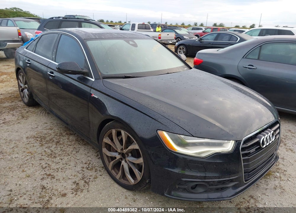 2013 AUDI A6 3.0T PREMIUM VIN: WAUHGAFC5DN131789