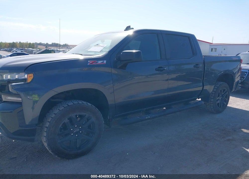 2021 CHEVROLET SILVERADO 1500 4WD SHORT BED LT TRAIL BOSS VIN: 1GCPYFEL1MZ392582