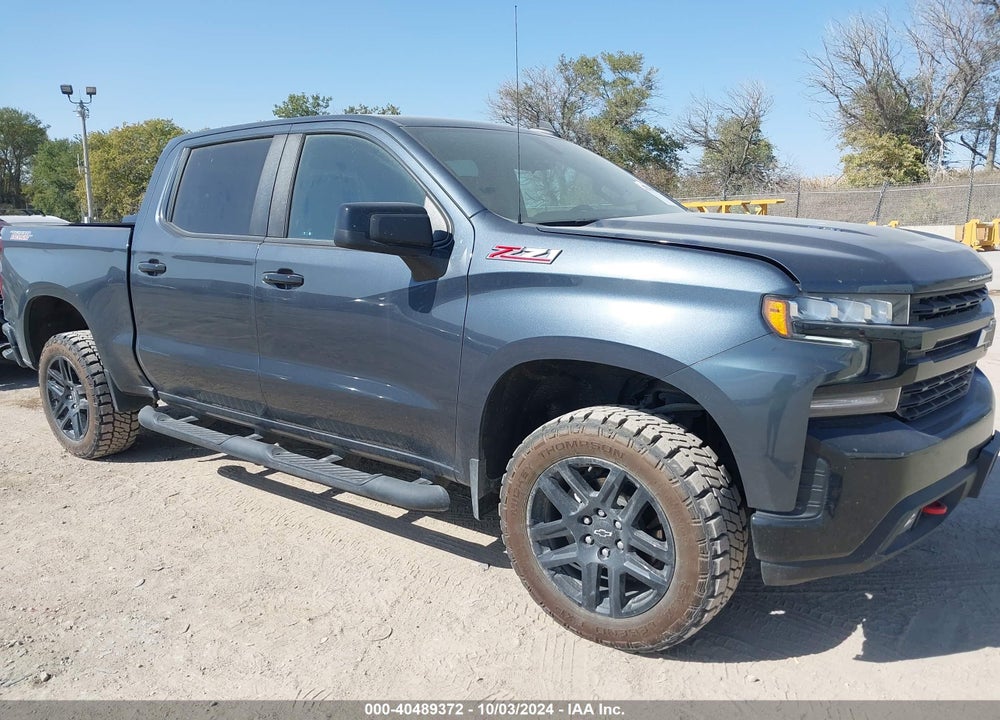 2021 CHEVROLET SILVERADO 1500 4WD SHORT BED LT TRAIL BOSS VIN: 1GCPYFEL1MZ392582