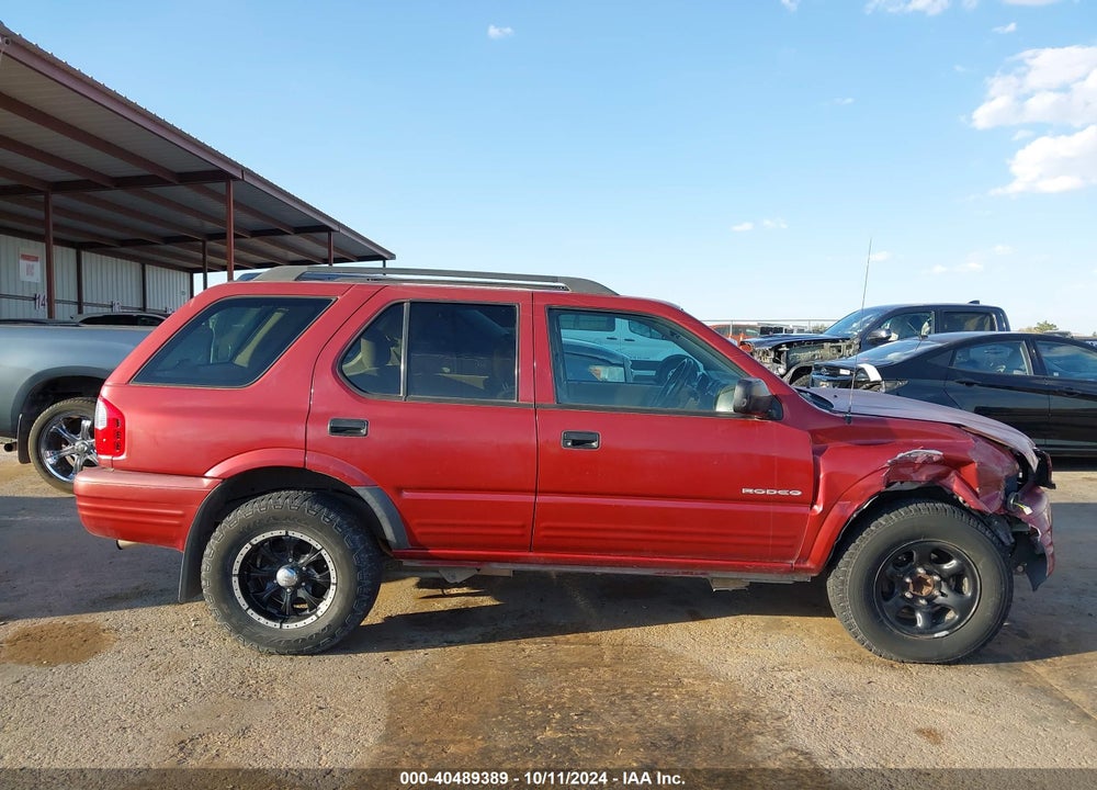 2004 ISUZU RODEO S 3.5L V6 VIN: 4S2CK58Y044306956