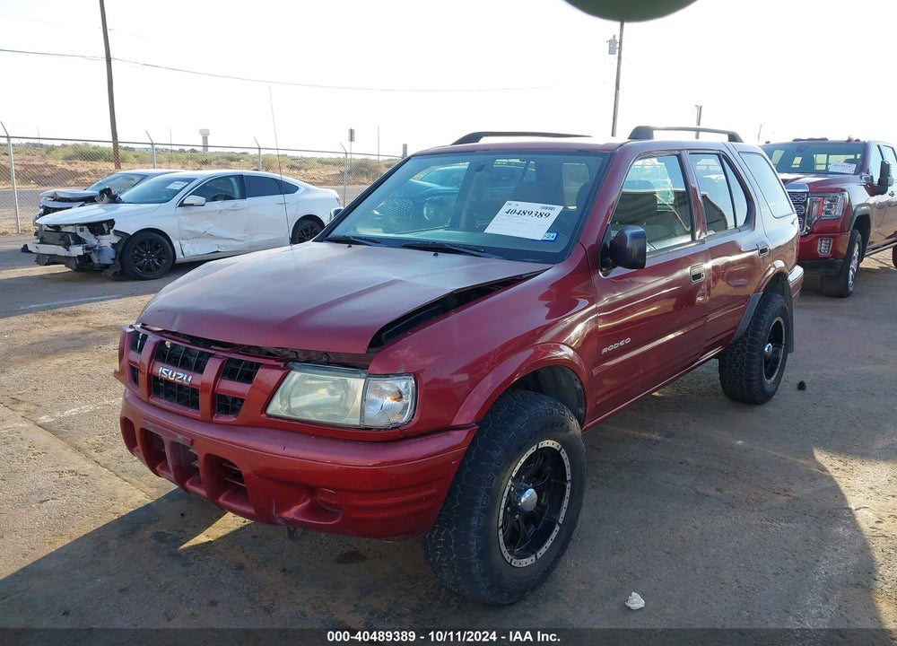 2004 ISUZU RODEO S 3.5L V6 VIN: 4S2CK58Y044306956