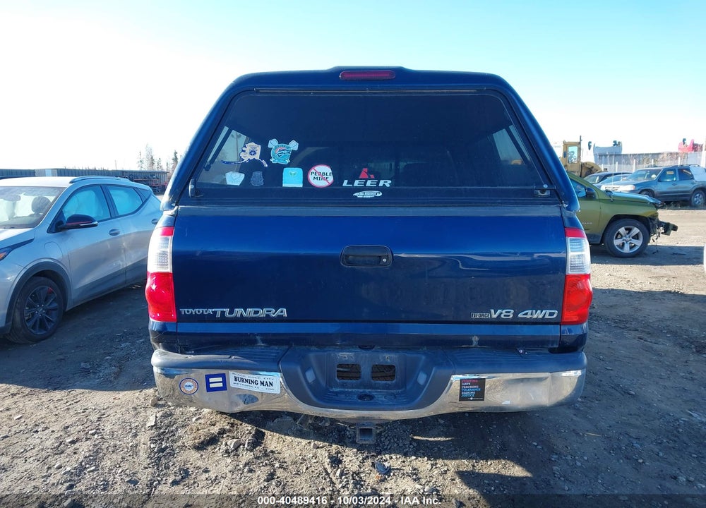 2004 TOYOTA TUNDRA SR5 V8 VIN: 5TBDT44144S462110