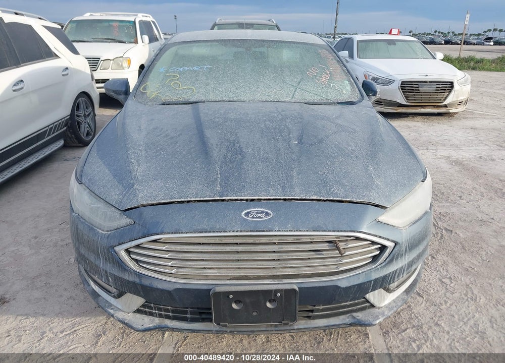 2018 FORD FUSION S VIN: 3FA6P0G73JR256391