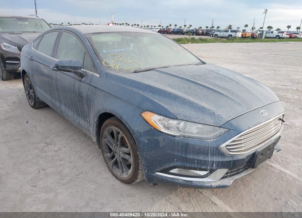 2018 FORD FUSION S VIN: 3FA6P0G73JR256391