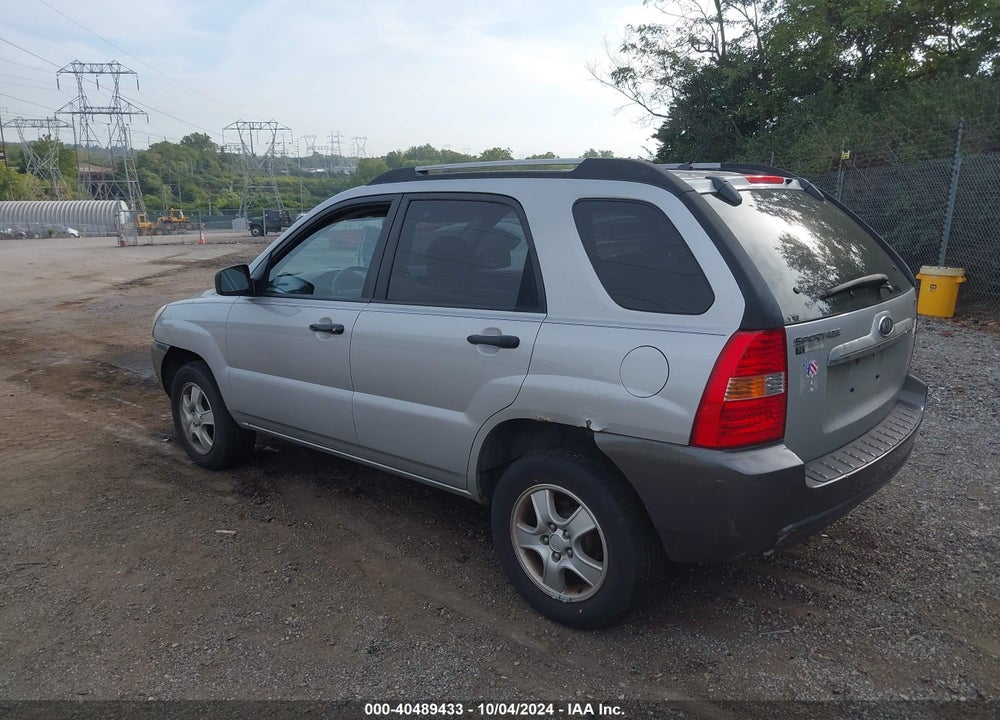 2007 KIA SPORTAGE LX VIN: KNDJF724X77348286