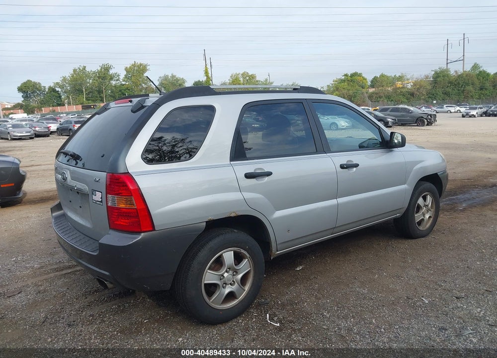 2007 KIA SPORTAGE LX VIN: KNDJF724X77348286