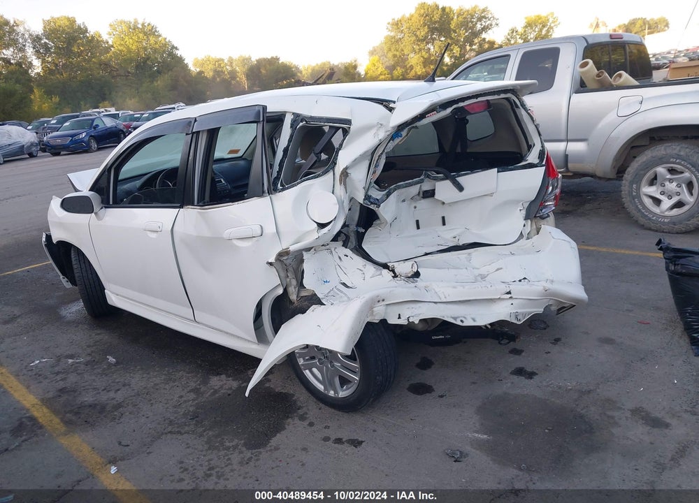 2007 HONDA FIT SPORT VIN: JHMGD38607S042498