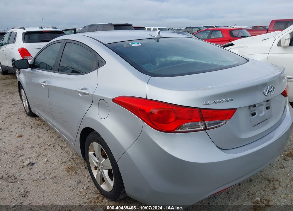 2012 HYUNDAI ELANTRA GLS VIN: 5NPDH4AE4CH101660