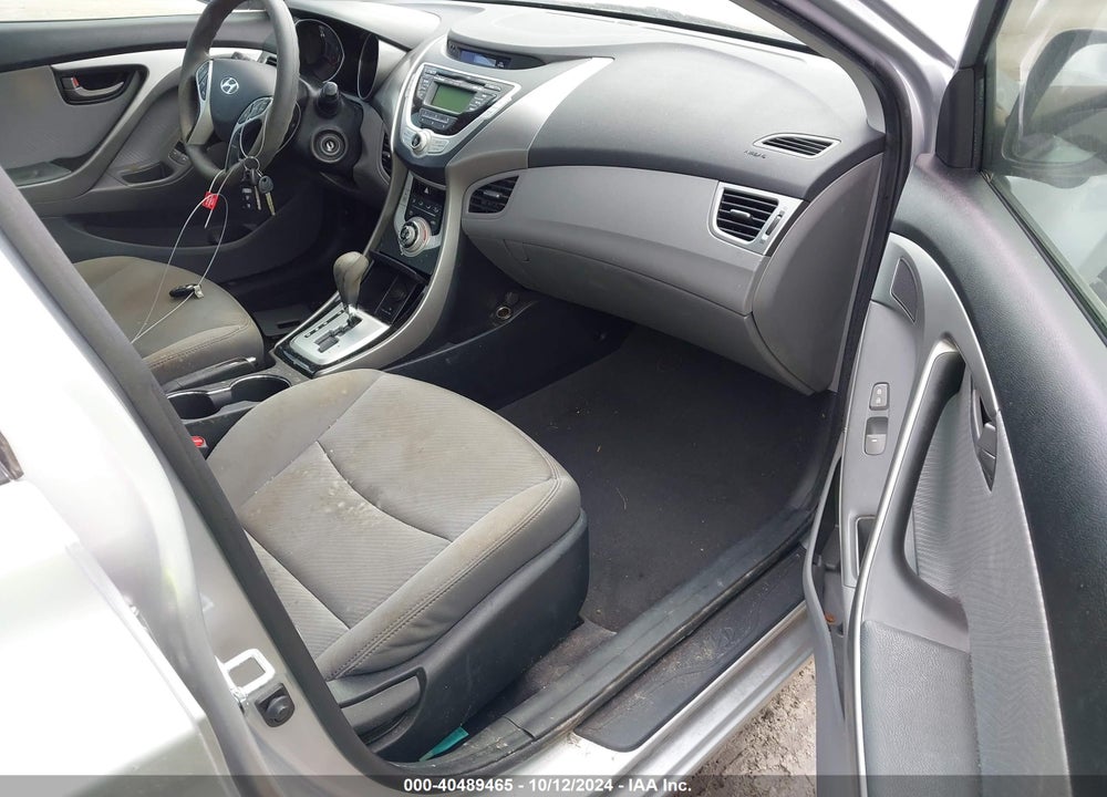 2012 HYUNDAI ELANTRA GLS VIN: 5NPDH4AE4CH101660