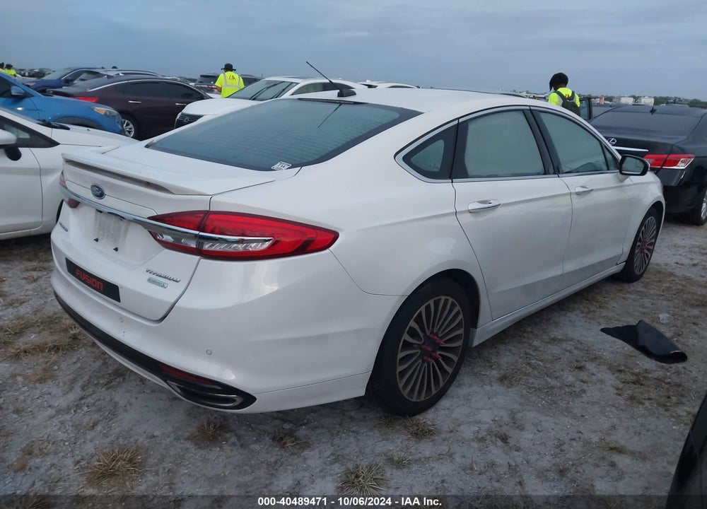 2017 FORD FUSION TITANIUM VIN: 3FA6P0K93HR161431