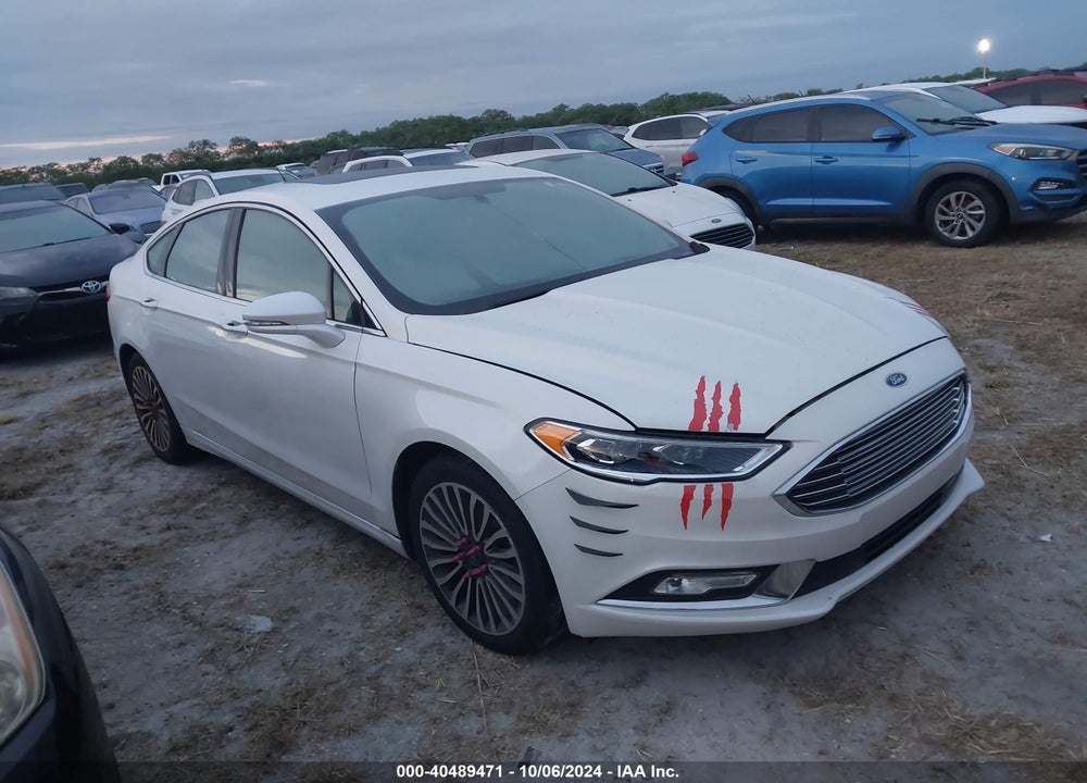 2017 FORD FUSION TITANIUM VIN: 3FA6P0K93HR161431