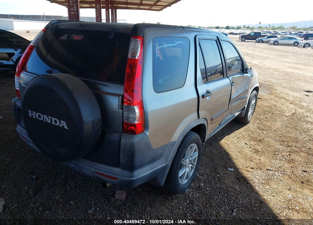 2006 HONDA CR-V LX VIN: JHLRD68506C004896