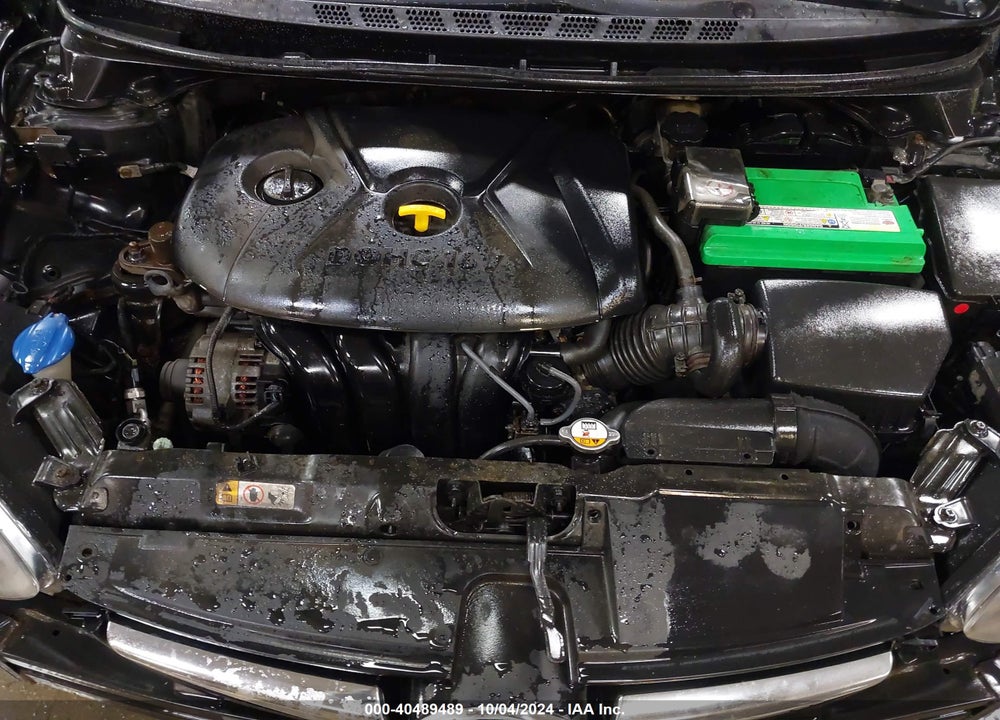 2014 HYUNDAI ELANTRA SE VIN: 5NPDH4AEXEH538405