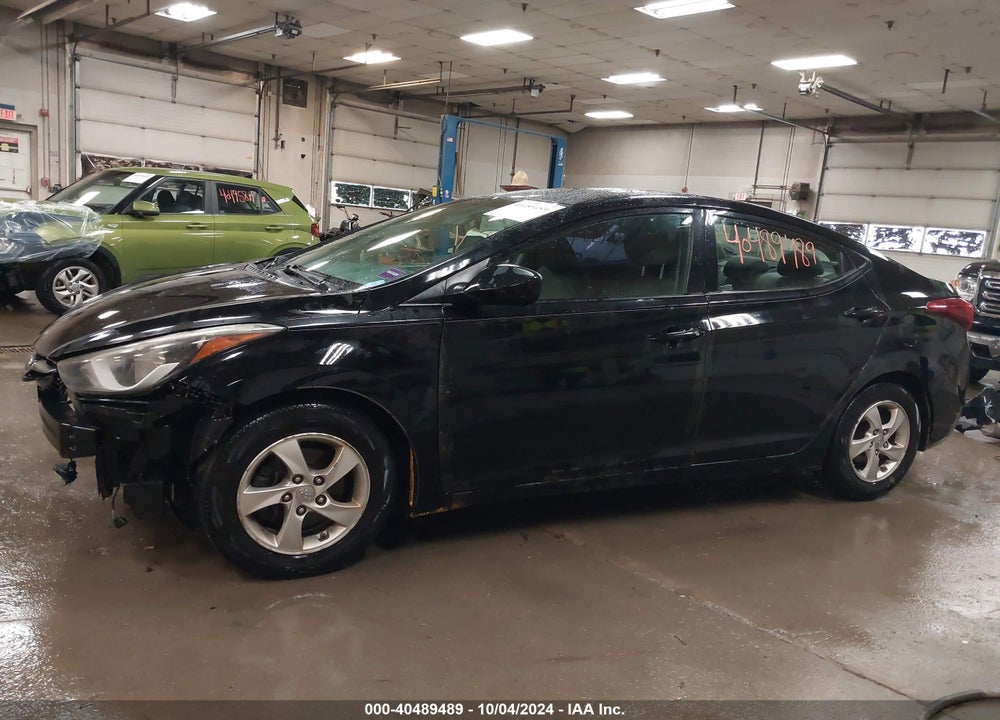 2014 HYUNDAI ELANTRA SE VIN: 5NPDH4AEXEH538405