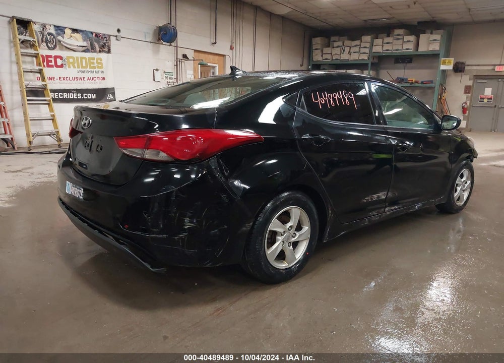 2014 HYUNDAI ELANTRA SE VIN: 5NPDH4AEXEH538405