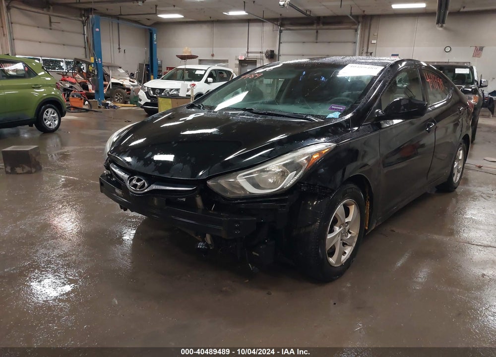 2014 HYUNDAI ELANTRA SE VIN: 5NPDH4AEXEH538405