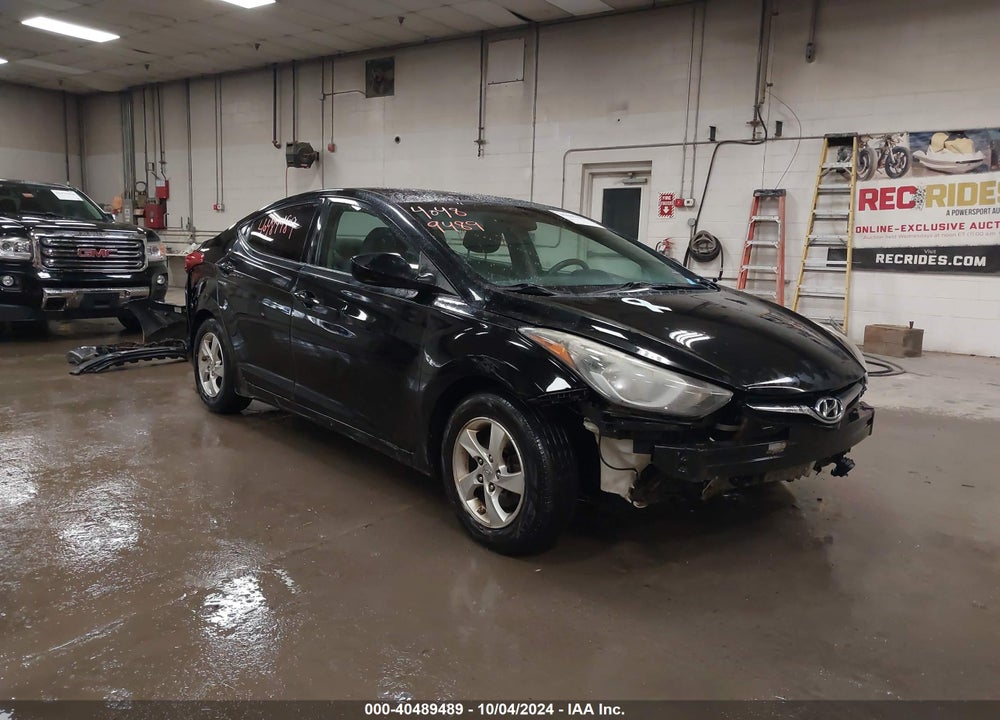 2014 HYUNDAI ELANTRA SE VIN: 5NPDH4AEXEH538405