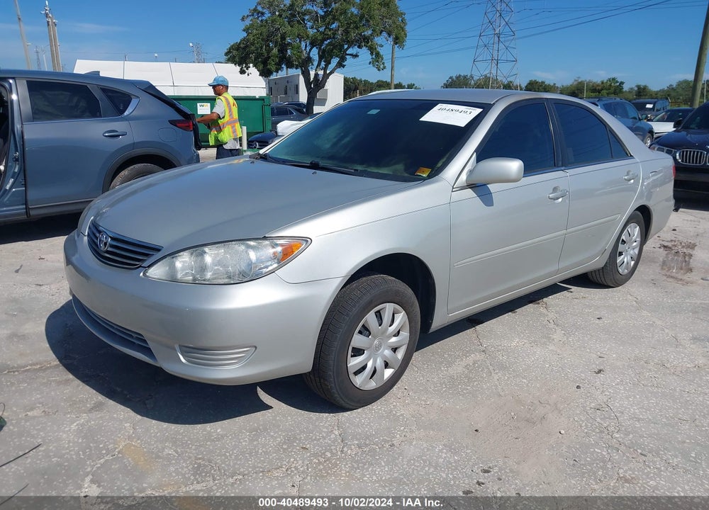 2005 TOYOTA CAMRY LE VIN: 4T1BE32K75U593314